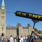 oilsands protest, lack of trust
